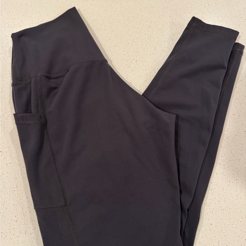 Sleek Steel Gray Women's Leggings 7/8